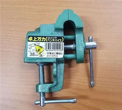日本 UNIC UN-1 38mm桌上萬力 桌上虎鉗 木工萬力 工作夾具