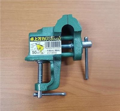 日本 UNIC UN-2 50mm桌上萬力 桌上虎鉗 木工萬力 工作夾具
