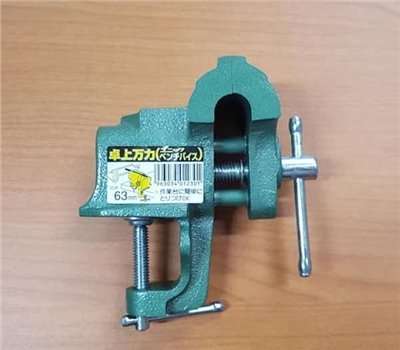日本 UNIC UN-3 63mm桌上萬力 桌上虎鉗 木工萬力 工作夾具