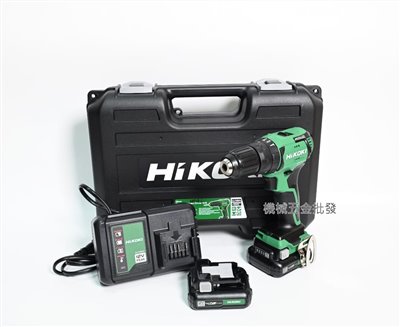  HIKOKI  DV12DD 12V充電式無刷震動電鑽 (附雙電4.0A)