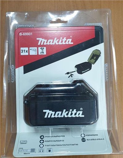 MAKITA {牧田} 電池盒造型起子頭組 B-69901