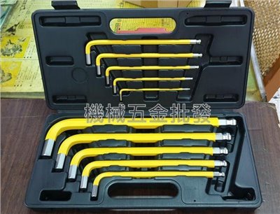 NODA SRB-10BL S2長球型六角扳手 10支組