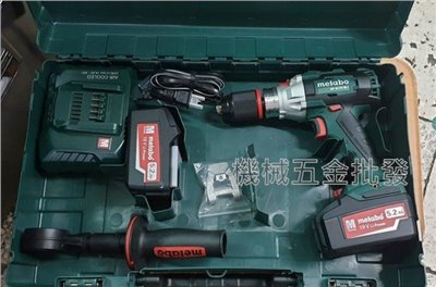 metabo {美達寶}SB 18LTX BLI18V 5.2A充電式 高品質 無刷 脈衝震動電鑽 德國原裝