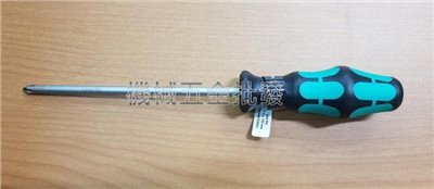 德國 Wera 鍍鈦怪牙型 十字起子350- PH2x150 