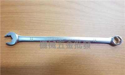 台灣製 ZEALUX 銳樂工具 鐵齒扳手 止滑設計磨損85%防滑板手 梅開板手 鐵齒扳手 11mm