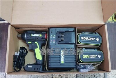 WORX {威克士} WU279 20V4.0A 充電式衝擊扳手 320牛頓米 反向自停