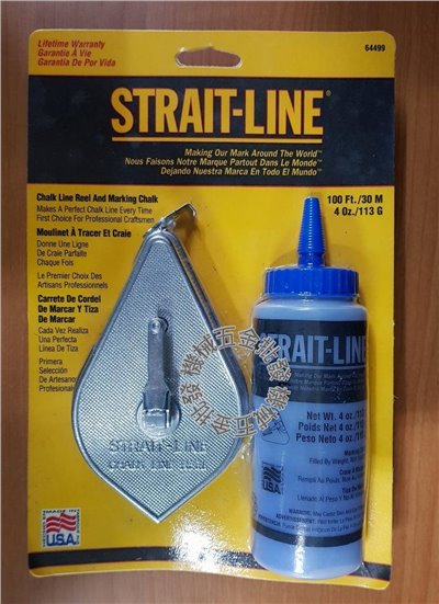 STRAIT-LINE 粉狀墨斗 100FT / 30M