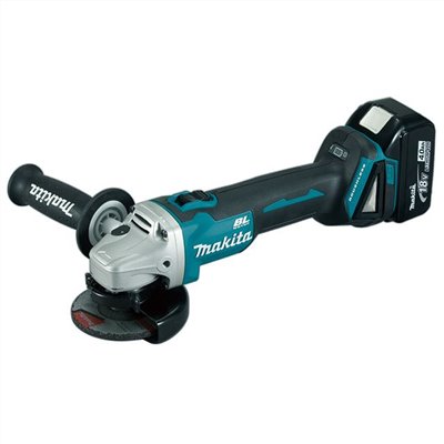 makita {牧田} DGA404RTE 18V 5.0AH充電式平面砂輪機 滑動開關