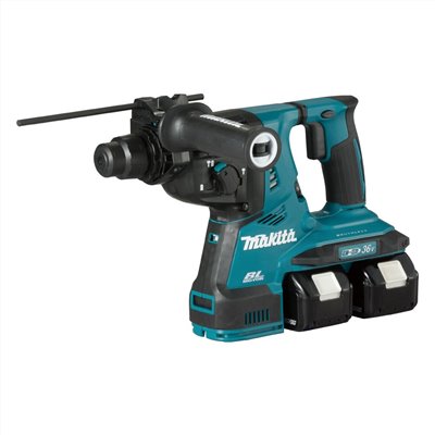 makita {牧田}  DHR280ZWJ 36V(18Vx2)充電式四溝電鑽 鎚鑽【單主機】+集塵器