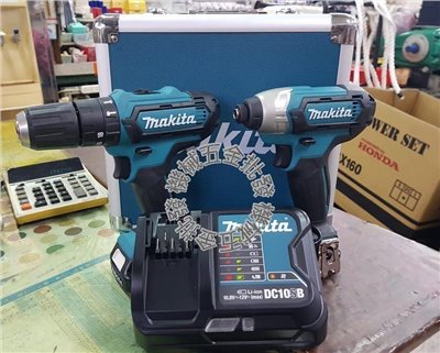 MAKITA {牧田} CLX202SX1 12V滑軌式雙機組TD110D/HP331D