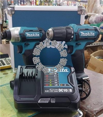 MAKITA {牧田} CLX201SX1 12V1.5AH 充電式雙機組 TD110起子機 / DF331電鑽