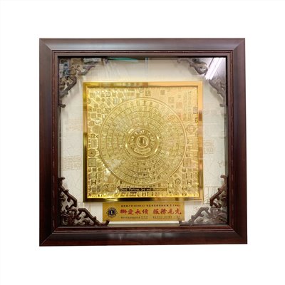 黃金金箔畫-百福圖