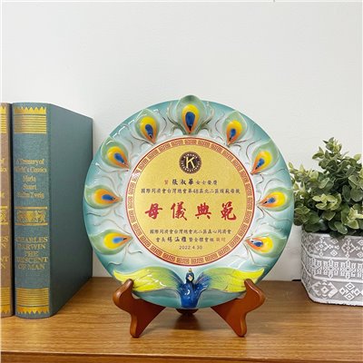 孔雀陶瓷獎牌 / 造型獎牌