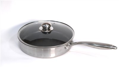 LUCUKU  鈦電漿華麗多層不銹鋼健康不沾鍋27cm