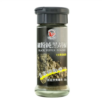 《飛馬》A新瓶細粉純黑胡椒30g‧Black Pepper Powder‧全素或純素‧30g