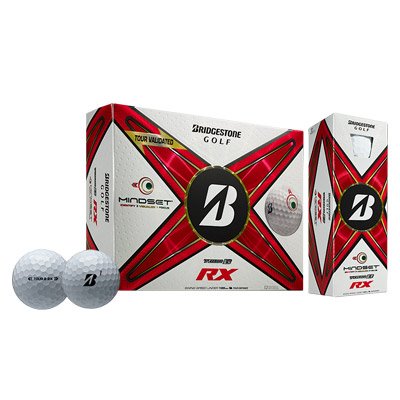 '24 Bridgestone Tour B RX Mindset 球,(3-Piece) 12/DZ