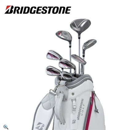 BRIDGESTONE 22 BRIDGESTONE GOLF 女用套桿組 粉紅色