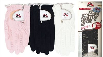 Kasco KRS-015L 透氣布  黑 / 白 / 粉 女士手套