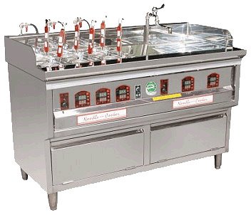 IC觸控6孔2湯煮麵機