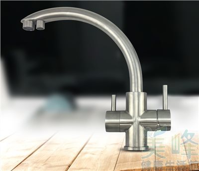 美國SGS/LF不鏽鋼304 三用龍頭 廚房龍頭 廚房三用水龍頭/淨水龍頭/立式龍頭 RO龍頭