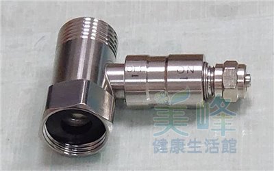 不鏽鋼款 廚下四分三通2分考克一體成型球閥接頭.球閥開關(2分)✦