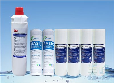 3M 9812XS家用淨水器 三道式過濾器生飲級全認證一年份濾心(除氯版)