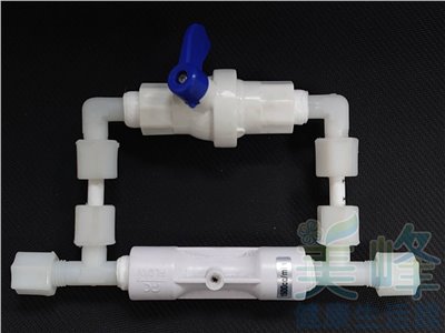RO機.RO逆滲透 手沖閥+可調式廢水比1500FLOW (2分規格)
