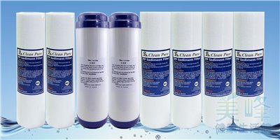 三道式淨水器/RO機淨水前置/三胞胎/飲水機/開水機淨水三道一年份濾心✦