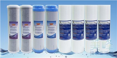 三道式淨水器/RO機淨水前置/三胞胎/飲水機/開水機淨水三道除氯一年份濾心✦
