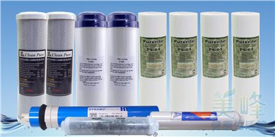 台灣製造六道RO機專用濾心適用/RO逆滲透/RO機淨水/添加高級碳/進口飯石一年份11支組✦