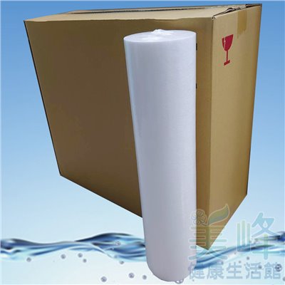 台灣製造20英吋大胖平標棉質PP濾心，水塔大型淨水器濾心，10支裝一箱