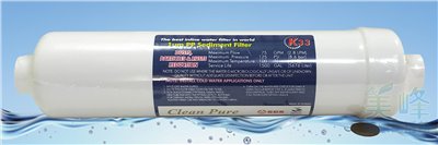 台灣Clean Pure品牌通過SGS認證大T33後置棉質濾心(1微米)