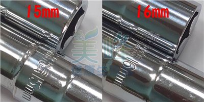 水龍頭安裝工具，白鐵鵝頸套管，RO專業不鏽鋼鵝頸安裝套管15/16mm短版20CM