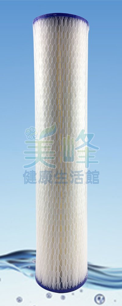 濾水器20吋大胖環保摺疊濾心.可清洗濾心重複使用.適用水塔淨水器全戶式過濾