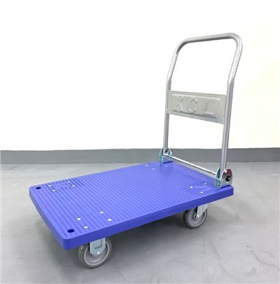 塑鋼手推車 1.6尺*2.6尺 (5"輪)