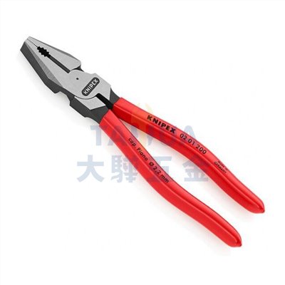 膠柄鋼絲鉗 0201200 (200mm) 德國KNIPEX