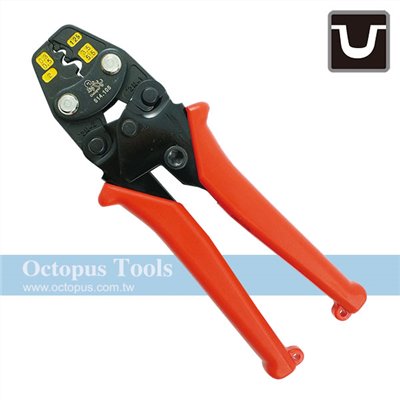 棘輪端子壓著鉗 514.105 (0.3~5.5m㎡) Octopus