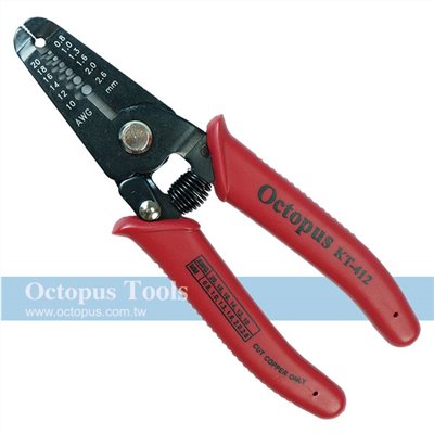剝線鉗 511.412 (10~20AWG) Octopus