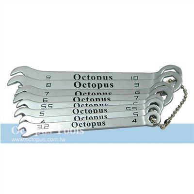 超薄梅開板手組 473.2000 (3.2~10mm) 8支/組 Octopus