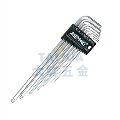 白金超長球型六角板手組 CDB-07X ALSTRONG