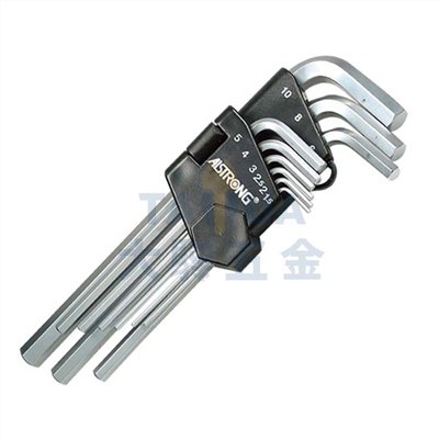 白金長型六角板手組 CDX-09ML (1.5~10) ALSTRONG