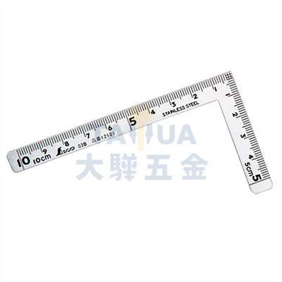 小型角尺(三寸法師) 10*5cm NO.12101 日製SHINWA