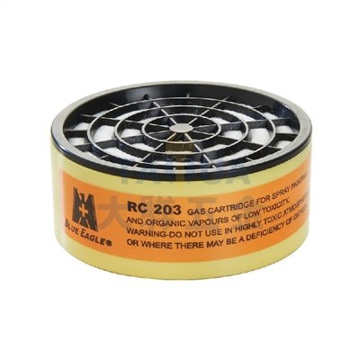 濾毒罐 RC-203 (噴漆.有機氣體) 藍鷹牌