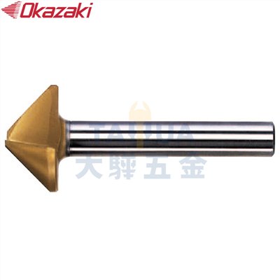 鍍鈦硬質倒角刀(單刃) OKAZAKI