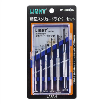鐘錶起子組(混合) NO.1000+N (6支/組) LIGHT