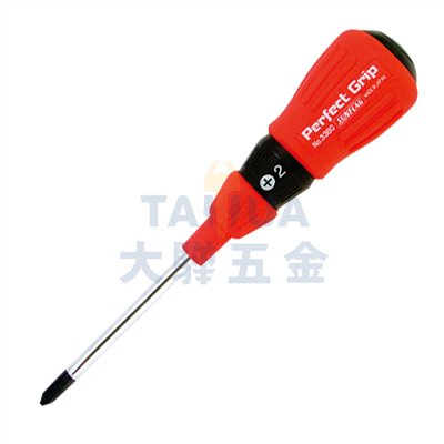 軟膠柄十字起子(附磁) 3380 日製SUNFLAG