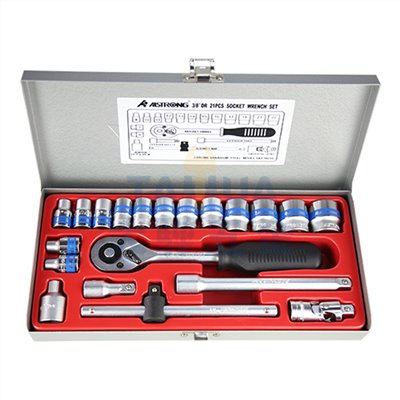 3/8"套筒組 3021G-BL (21件/組) ALSTRONG