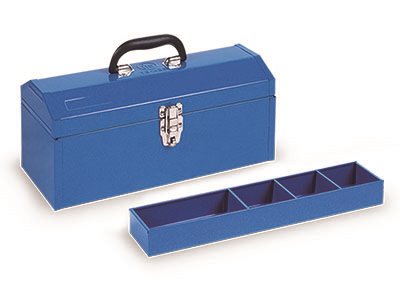 鐵製工具箱 TB-396 藍色 (小)