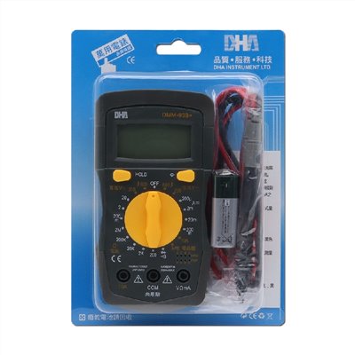 數位三用電錶 DMM-93B+ DHA