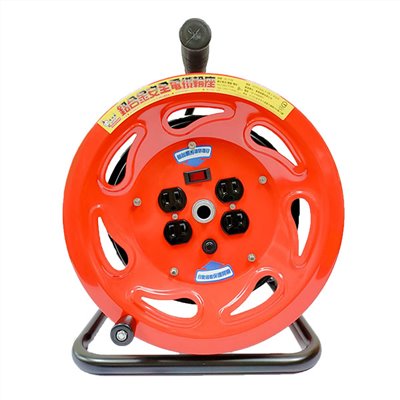鋁合金電纜輪座 DL-3150 150尺 (2.0mm^2*3芯)